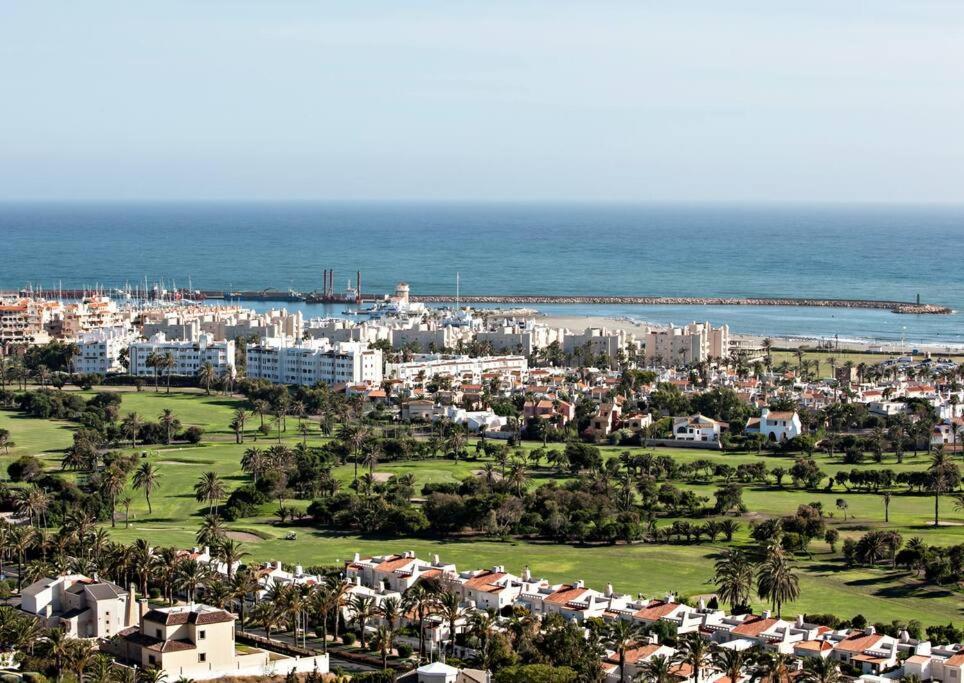 Beau Studio Meuble Avec Vue Mer Almerimar Extérieur photo